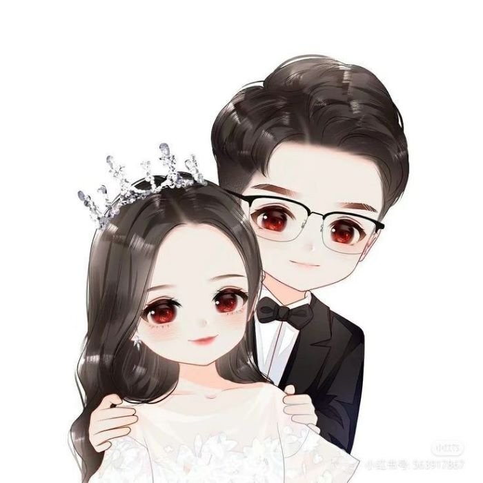 Hình ảnh chibi cô dâu chú dể 