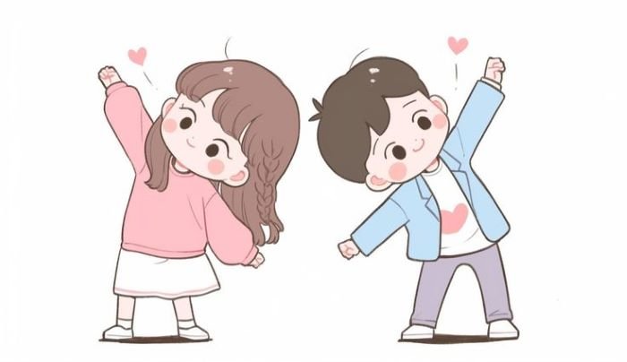 Hình cặp đôi chibi dễ thương nhất