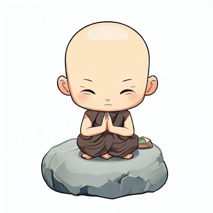 hình chú tiểu chibi​ 14