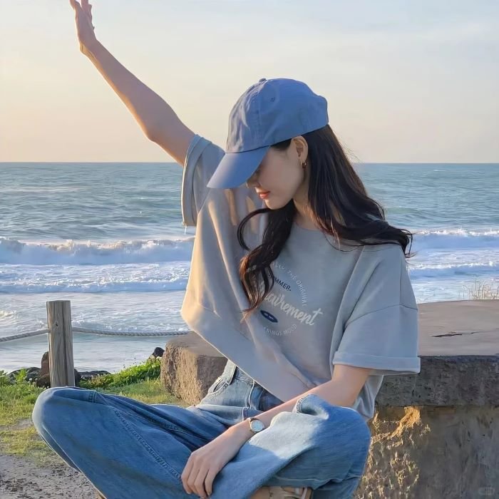 avatar ảnh gái xinh che mặt 12
