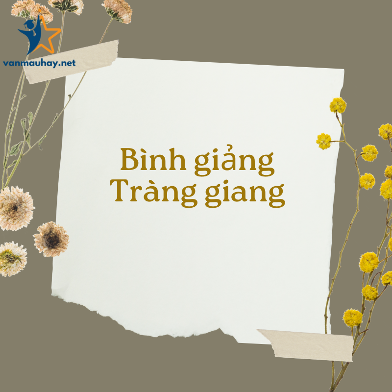 Tiến sĩ Chu Văn Sơn bình giảng thi phẩm “Tràng giang”