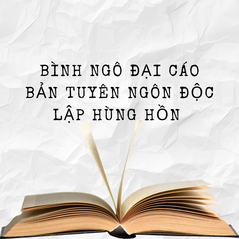 bình ngô đại cáo