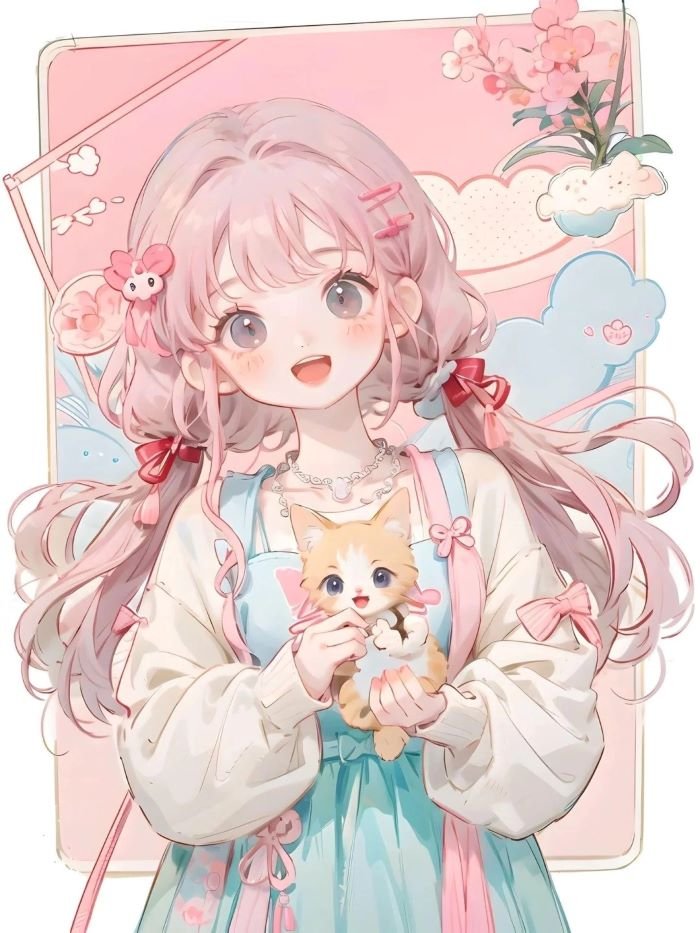 gái xinh anime 1
