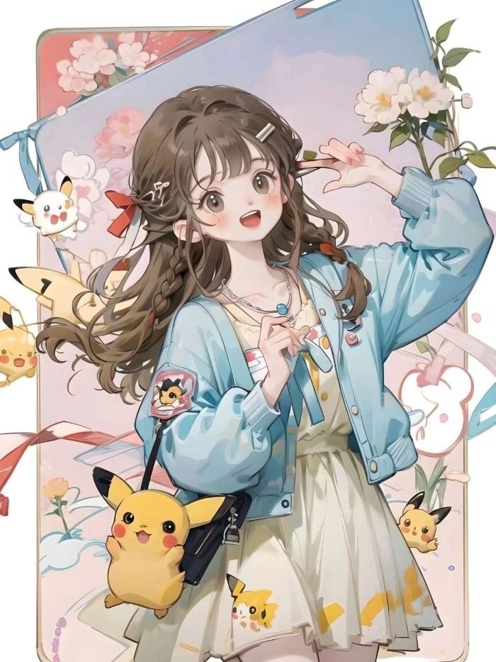 gái xinh anime 3