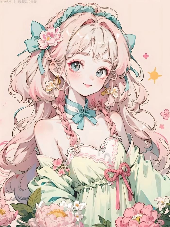 gái xinh anime 9