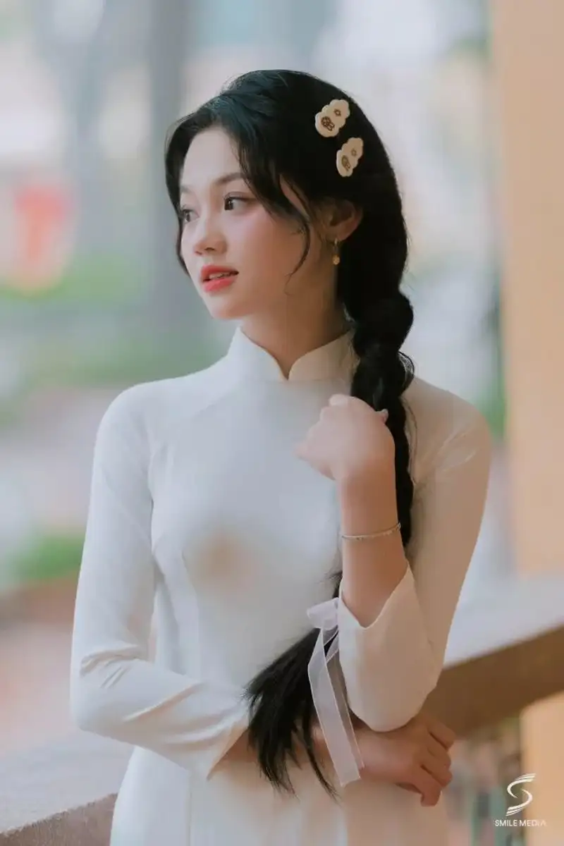 gái xinh mặc áo dài 28