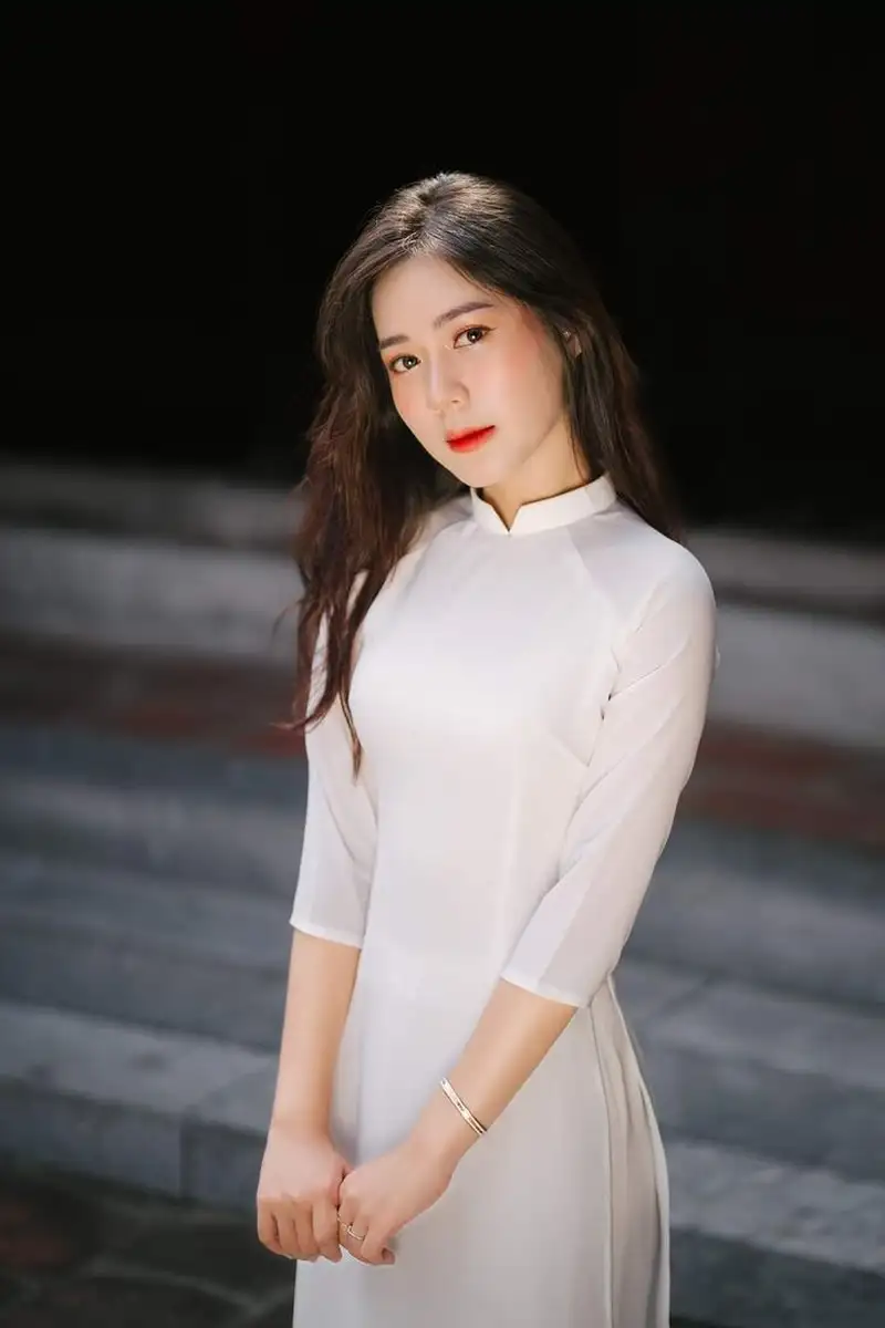 gái xinh mặc áo dài 30