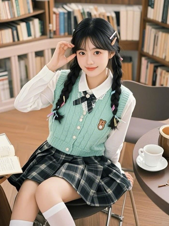 gái xinh trung quốc mặc váy ngắn 2