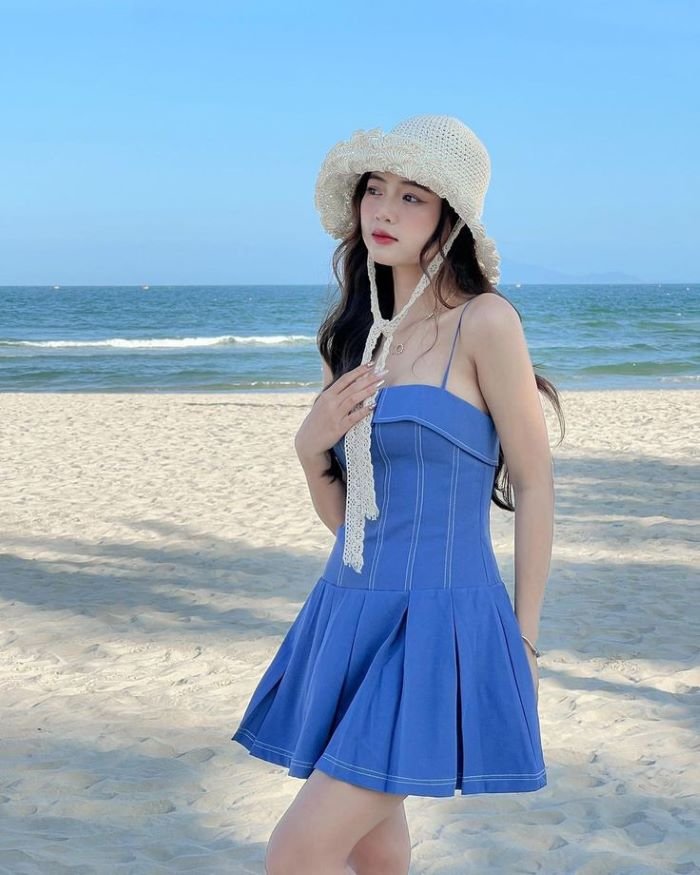 gái xinh trung quốc mặc váy ngắn 32